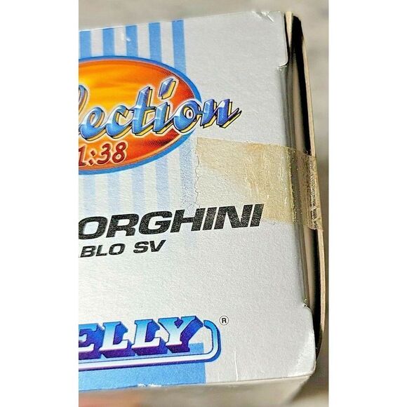 Welly 1/18 Lamborghini Diablo SV Yellow Damaged Box 1/38 Scale in Box - Picture 6 of 7